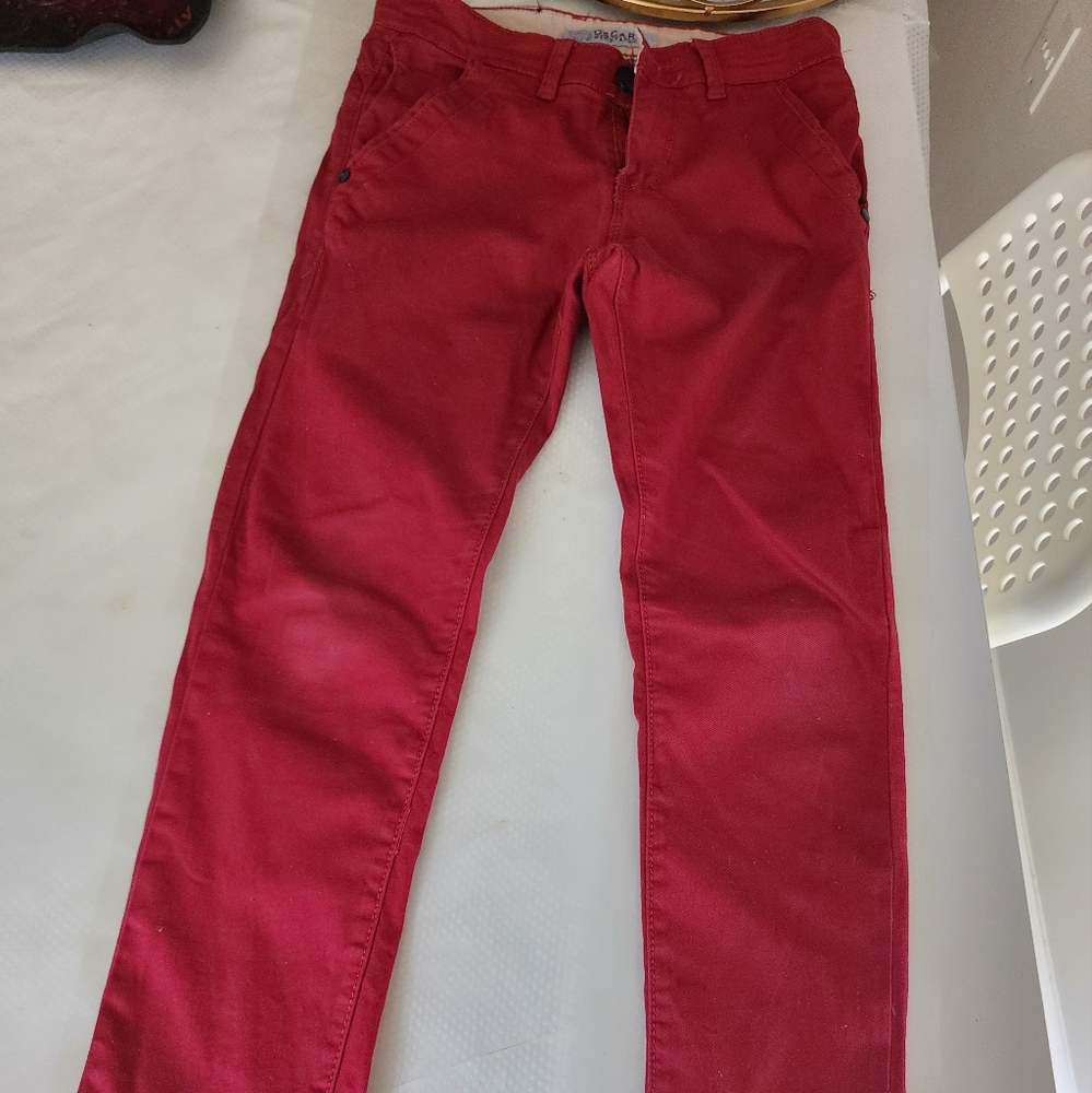 Red pants